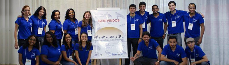 Alunos do PPGDA organizadores do Curso de Verão de janeiro de 2015 Foto 1
